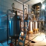 300L*2锅菠萝酒蒸馏酒机组  菠萝皮渣白兰地蒸馏设备 葡萄酒设备