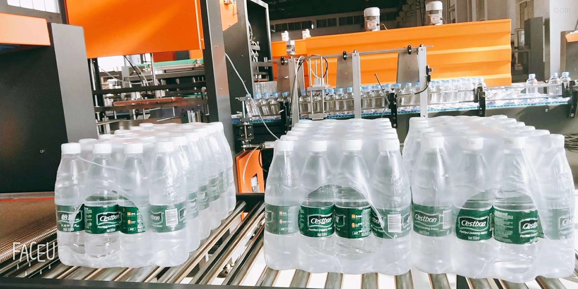 mbj-100l型膜包机 膜包机瓶装水包装机矿泉水生产线