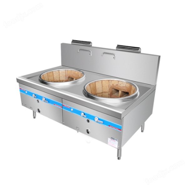 燃氣雙頭大鍋灶