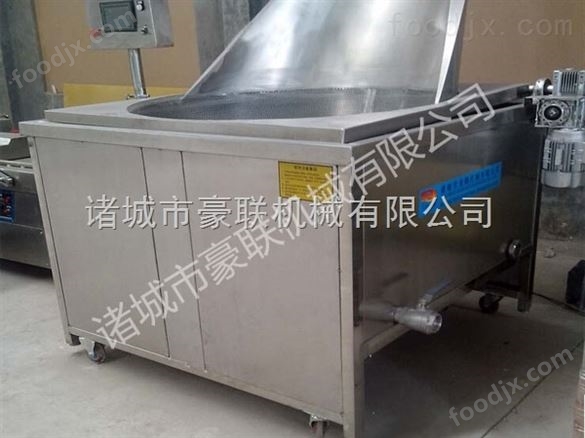 HLZJ-1500優(yōu)質(zhì)不銹鋼式自動食品加工廠油炸鍋 供應(yīng)油炸機(jī)